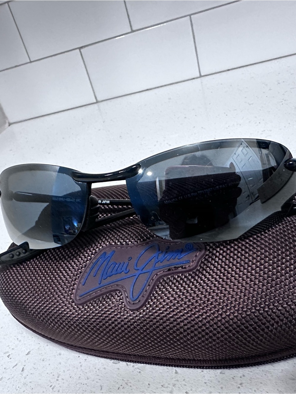Maui Jim Men’s Sunglasses - Black Frame, Black Lenses
